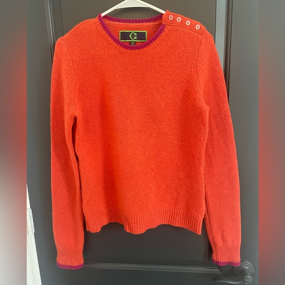 C Wonder Wool Sweater Hearts Medium - Picture 2 of 6